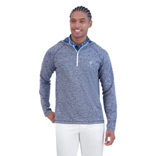 Load image into Gallery viewer, Ben Sherman Seamless 1/4 Zip Mens Golf Hoodie - Navy/XL
 - 1