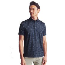 Load image into Gallery viewer, Rhone Sport Paisley Mens Golf Polo - True Navy/Green/XL
 - 1