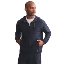 Load image into Gallery viewer, Rhone Invictus Ripstop Mens Tennis Anorak - True Navy/L
 - 3