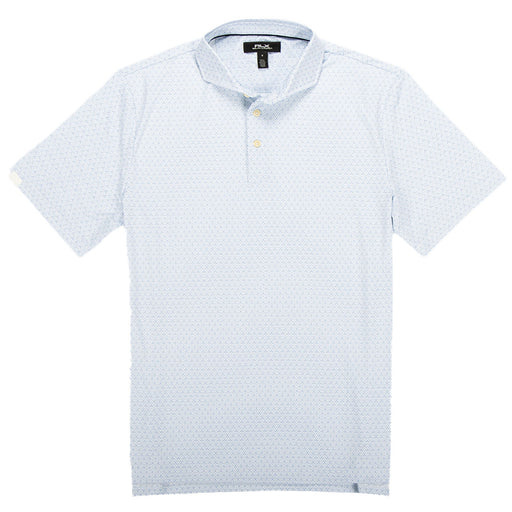 RLX Polo Golf Lightweight AirFlow WCMens Golf Polo - White Clubs/XL