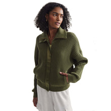 Load image into Gallery viewer, Varley Doncaster Ottoman Womens Jacket - Winter Moss/M
 - 4