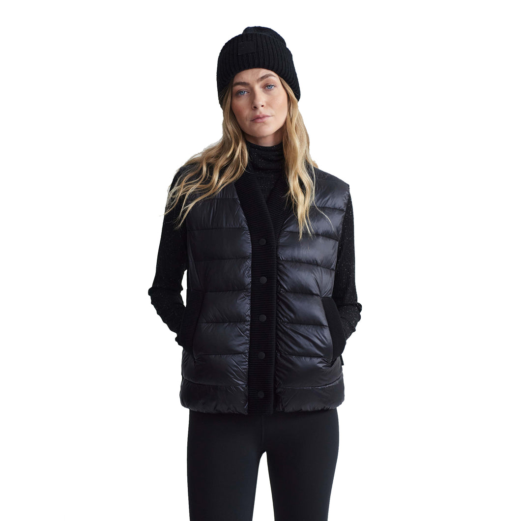 Varley Colwyn Boxy Gilet Womens Vest - Black/M