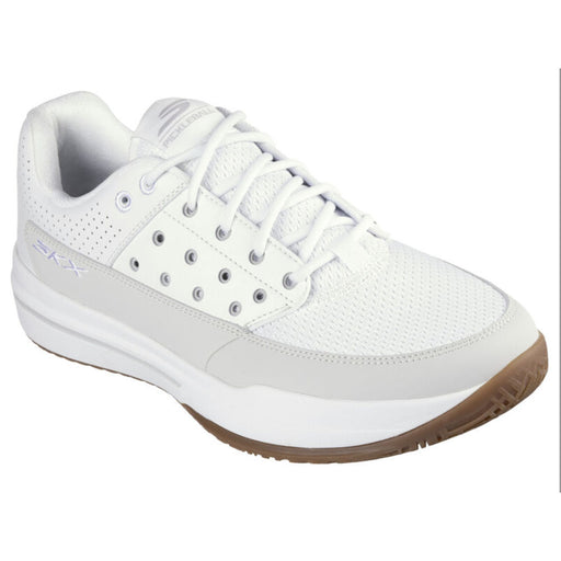 Skechers Viper Court Luxe Mens Pickleball Shoes - White/Grey/D Medium/13.0