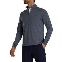 Load image into Gallery viewer, FootJoy Heather Brushed Mens Golf Midlayer - Navy/XXL
 - 1