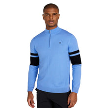 Load image into Gallery viewer, Redvanly Stayner Merino Mens Quarter-Zip - Bleu/XXL
 - 1