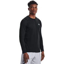 Load image into Gallery viewer, Under Armour Coldgear LS Mens Golf Crew Neck Shirt - BLACK 999/XXL
 - 1