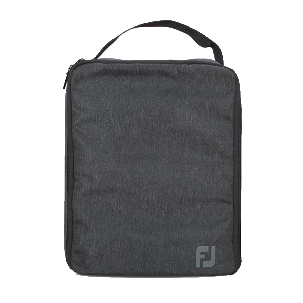 FootJoy Nylon Golf Shoe Bag - Charcoal