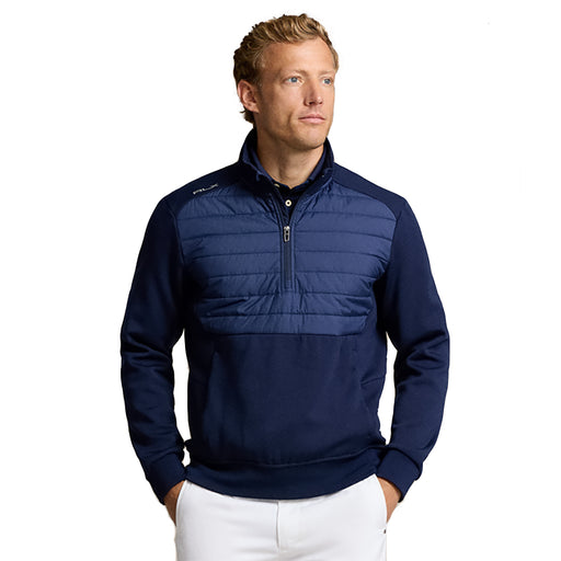 RLX Polo Golf Hvytech Wool Hybrid Mens Golf PO - Refined Navy/XL