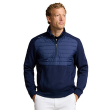 Load image into Gallery viewer, RLX Polo Golf Hvytech Wool Hybrid Mens Golf PO - Refined Navy/XL
 - 1