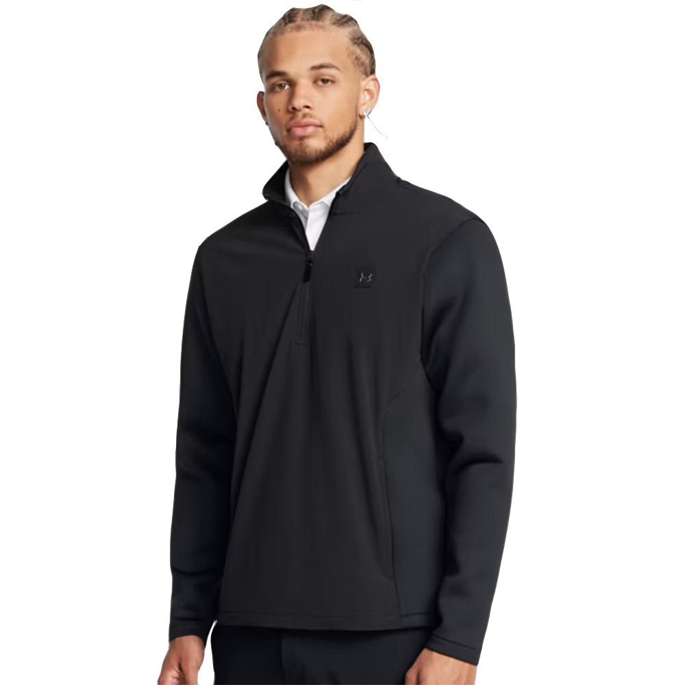 Under Armour DP Storm Hybrid Mens Golf Pullover - ANTHRACITE 016/XL