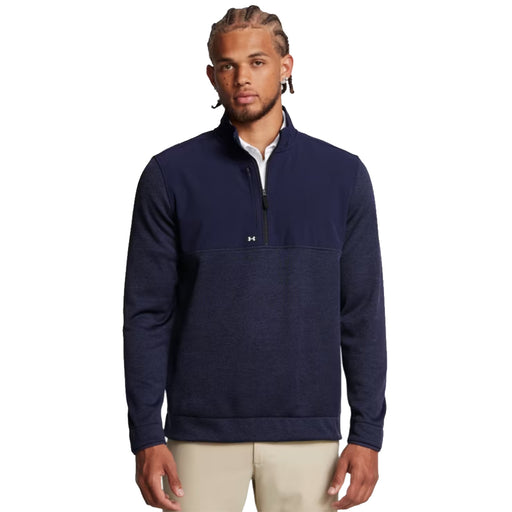 Under Armour Storm Sweaterfleece HZ Mens Golf PO - MID NAVY 410/XL