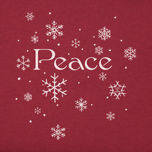 Load image into Gallery viewer, Life Is Good Peace Snowflakes LS Womens Shirt
 - 2