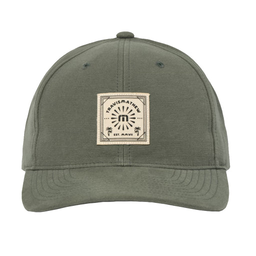 TravisMathew Pilsen Mens Golf Hat - Dark Olive/One Size