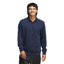 Load image into Gallery viewer, Adidas Golf Go-To Longsleeve Mens Golf Polo - Collegiate Navy/XXL
 - 1