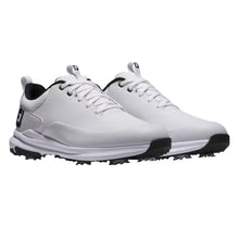 Load image into Gallery viewer, FootJoy Tour Rival Spiked Mens Golf Shoes - White/Black/2E WIDE/11.5
 - 5