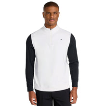 Load image into Gallery viewer, Redvanly Parc Mens Golf Quarter-Zip - Bright White/XL
 - 1