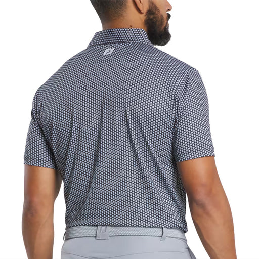 FootJoy Houndstooth Geo Lisle Mens Golf Polo