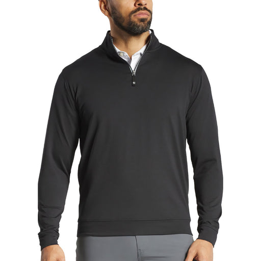 FootJoy Approach Men Golf 1/4 Zip Pullover - Black/XL