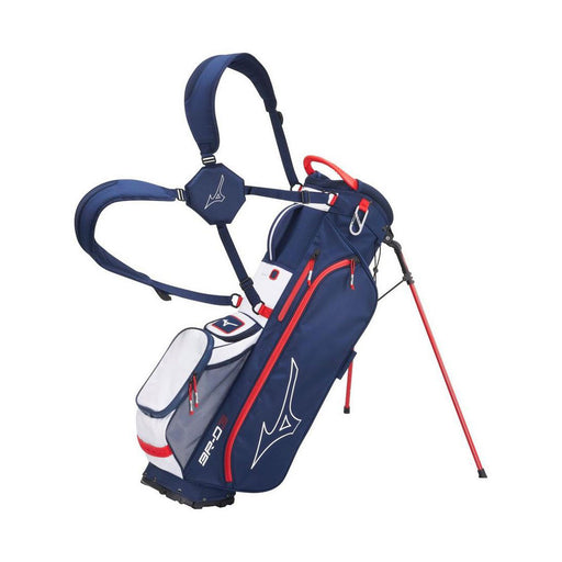 Mizuno BR-D3 Golf Stand Bag 2025 - Navy/Red