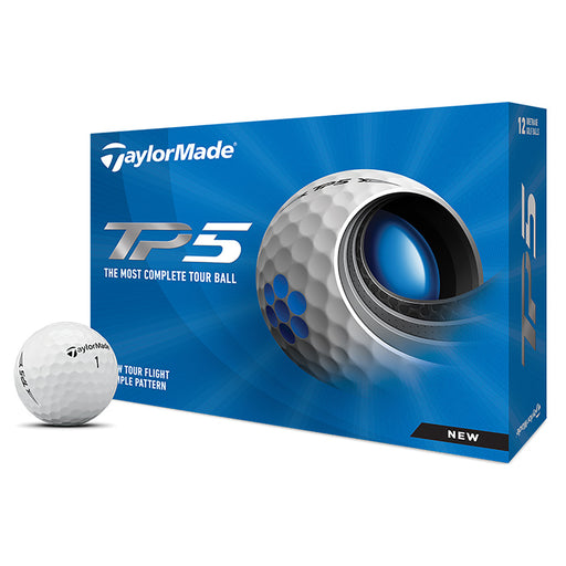 TaylorMade TP5 Golf Balls - Dozen 1 - White