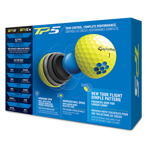 TaylorMade TP5 Golf Balls - Dozen 1