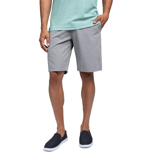 Travis Mathew Beck 10in Mens Golf Shorts - Light Grey/42