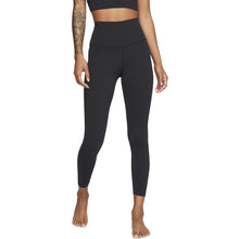 Load image into Gallery viewer, Nike Yoga Dri-FIT Luxe 7/8 Womens Tights - BLACK 010/L
 - 1