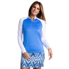 Sport Haley Ali Womens Long Sleeve Golf Polo