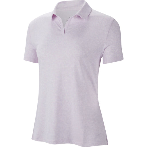 Nike Fairway UV Dri Fit Print Womens Golf Polo - 509 BARELY GRAP/XL