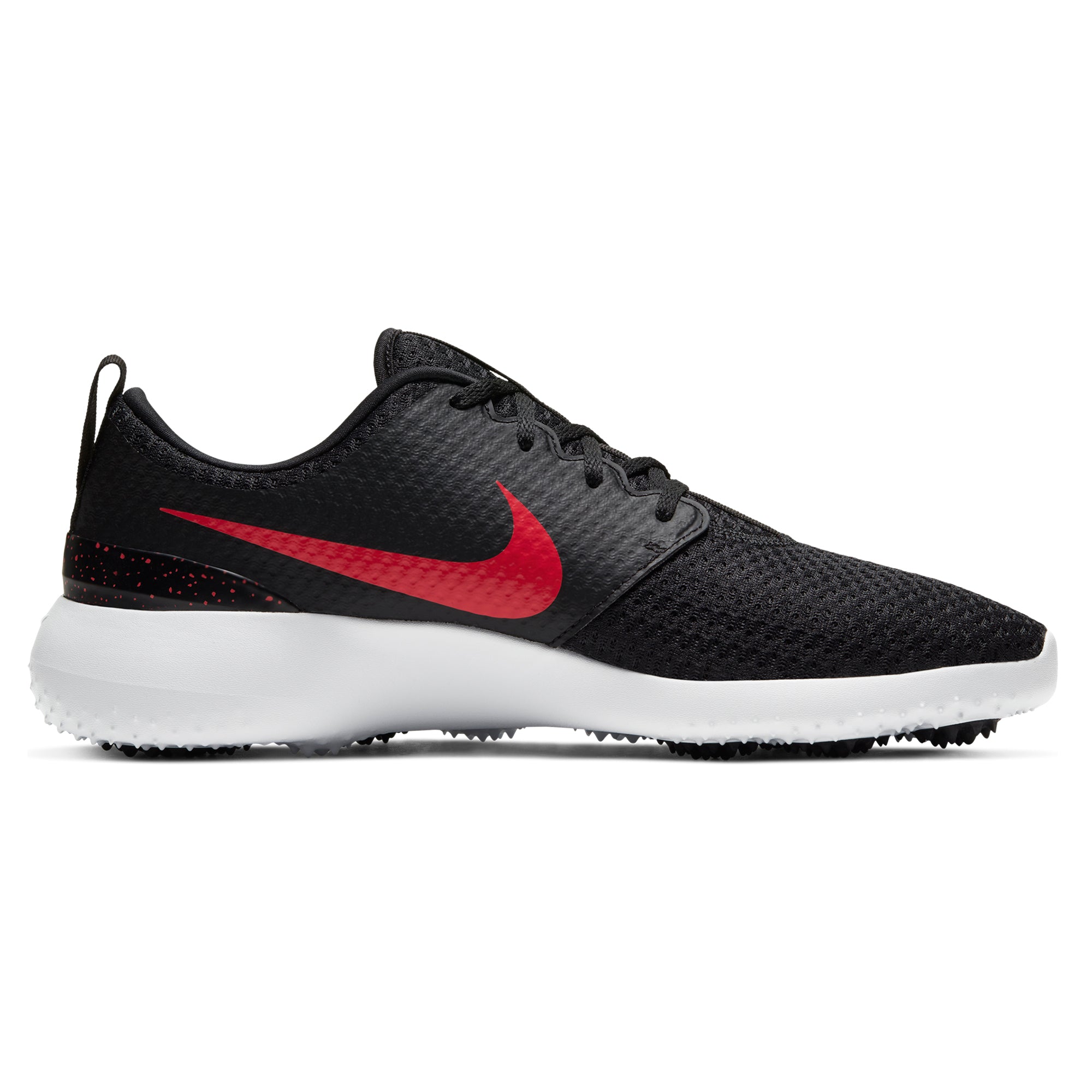 Nike roshes red and black best sale