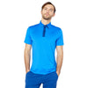 Redvanly Montgomery Victoria Blue Mens Golf Polo