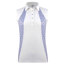 Load image into Gallery viewer, Daily Sports Sue White Womens Sleeveless Golf Polo
 - 1