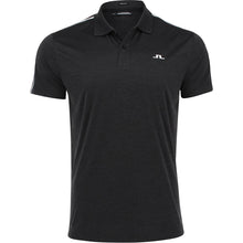 Load image into Gallery viewer, J. Lindeberg Flinn Amer Fit Mens Golf Polo - Black/XXL
 - 1