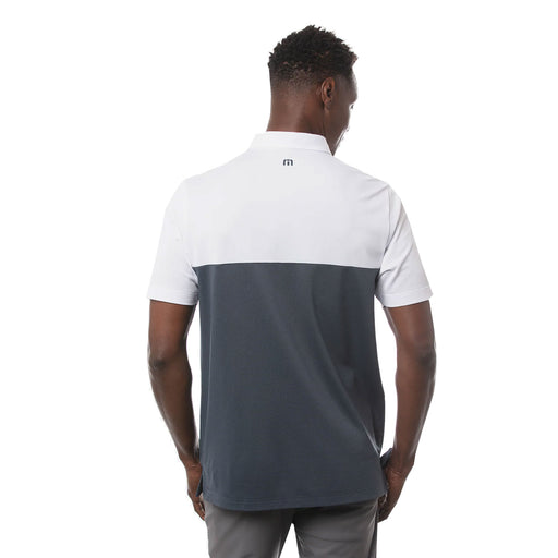 TravisMathew Finally Friday White Mens Golf Polo