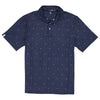 RLX Ralph Lauren Printed Lightweight Airflow Anchor Down Mens Golf Polo