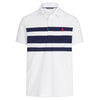 Polo Golf Ralph Lauren Lightweight Performance Pique ProFit White Mens Golf Polo