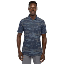 Load image into Gallery viewer, TravisMathew Heater Camo Mens Golf Polo - Blue Nights/XXL
 - 3