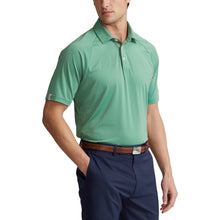 Load image into Gallery viewer, RLX Ralph Lauren LTWT Air Jer Green Mens Golf Polo - Outback Green/XL
 - 1