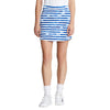 RLX Ralph Lauren Printed Aim 17in Blue Painted Stripe Womens Golf Skort