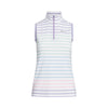 RLX Ralph Lauren Printed Airflow Ombre Womens Sleeveless Golf Polo