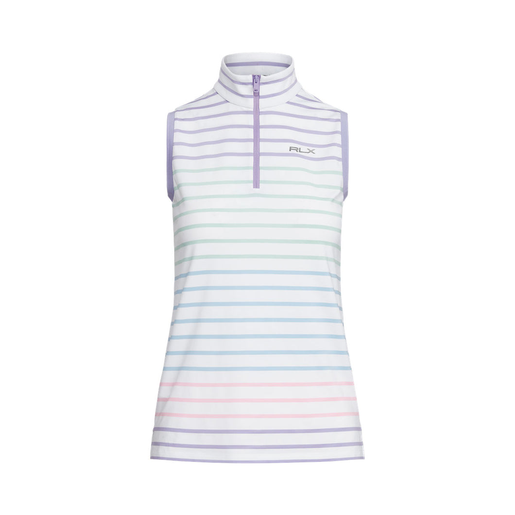 RLX Ralph Lauren PRNT Airflow Ombre Womens SL Polo - Ombre Multi/L