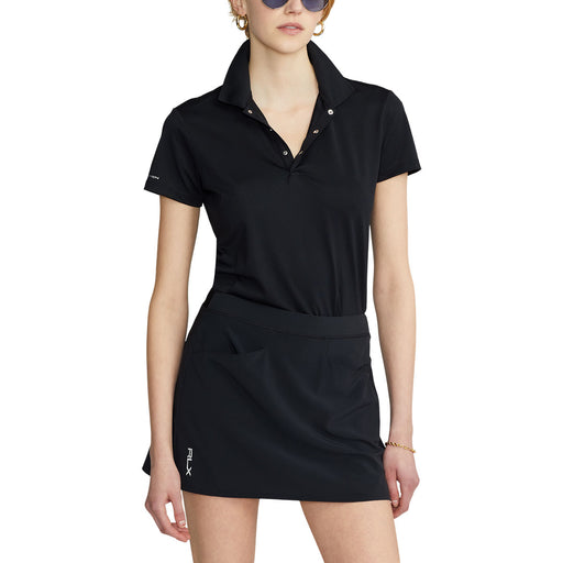 RLX Ralph Lauren Tournament Black Womens Golf Polo