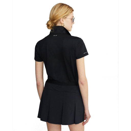 RLX Ralph Lauren Tournament Black Womens Golf Polo