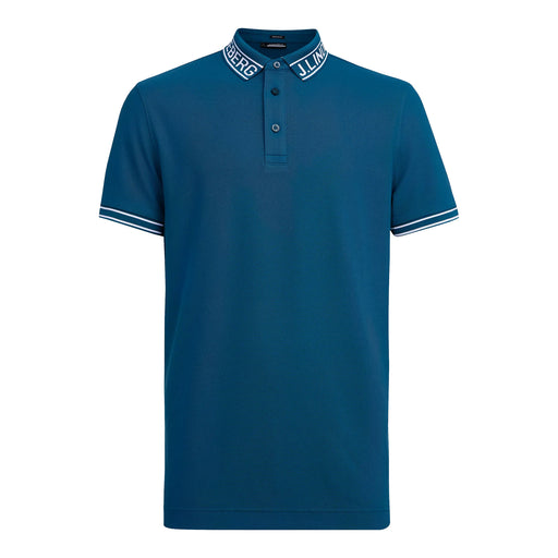 J. Lindeberg Austin Mens Golf Polo - MORO BLUE O287/XL