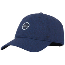 Load image into Gallery viewer, Titleist Montauk Breezer Mens Golf Hat - Hthr Navy 444s
 - 3