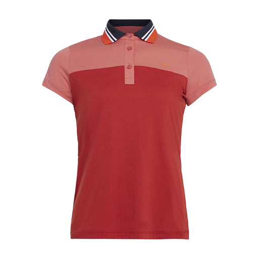 J. Lindeberg Kelly Ketchup Womens Golf Polo - KETCHUP G051/L