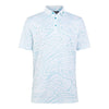 J. Lindeberg KV Print Camo Mens Golf Polo