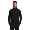 Lyle & Scott Windshield Midlayer Jet Black Mens Golf 1/2 Zip