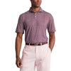 RLX Ralph Lauren Lightweight Airflow Jersey Rich Ruby Mens Golf Polo