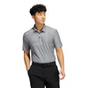 Adidas Jacquard Primegreen Mens Golf Polo